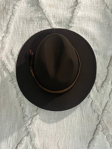 Dark Brown Fedora