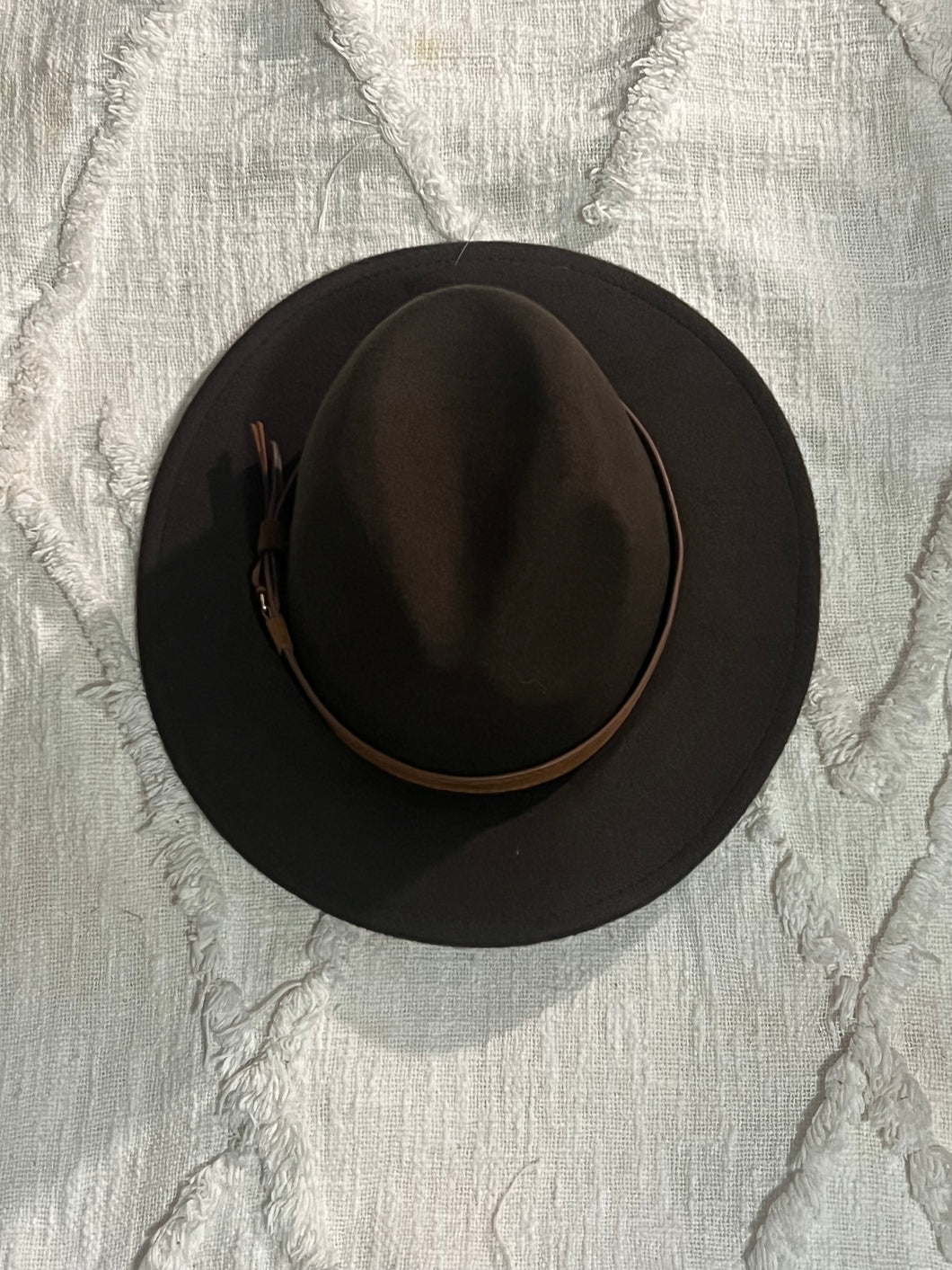 Dark Brown Fedora