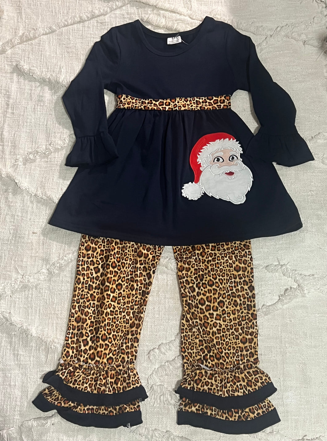 Leopard Santa Set