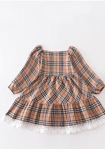 Girl Plaid Dress