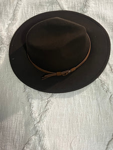 Dark Brown Fedora